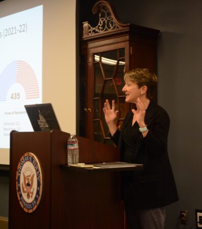 Frances Lee speaking. 