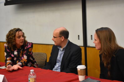 Shannon McGregor, Travis Ridout, and Emily Stewart