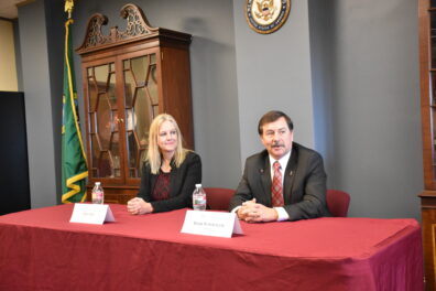 Mark Schoesler and Mary Dye