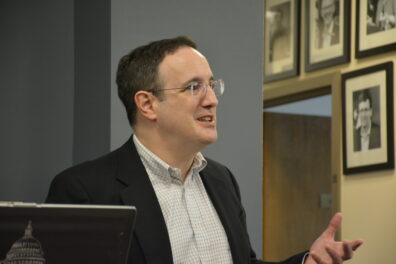 David Lublin speaking. 