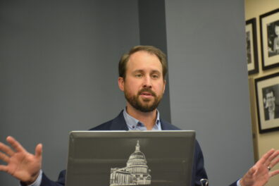 James Curry speaking. 