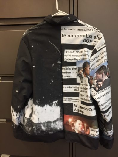 Printed "97 Years Back" sweatshirt.