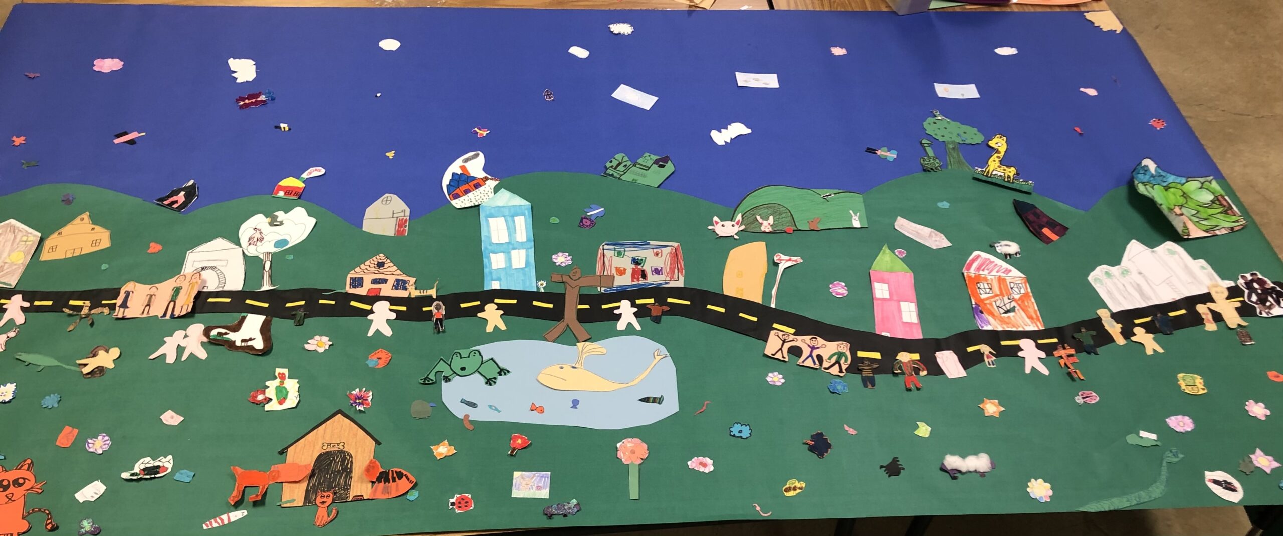 Work by Franklin Grade School students.