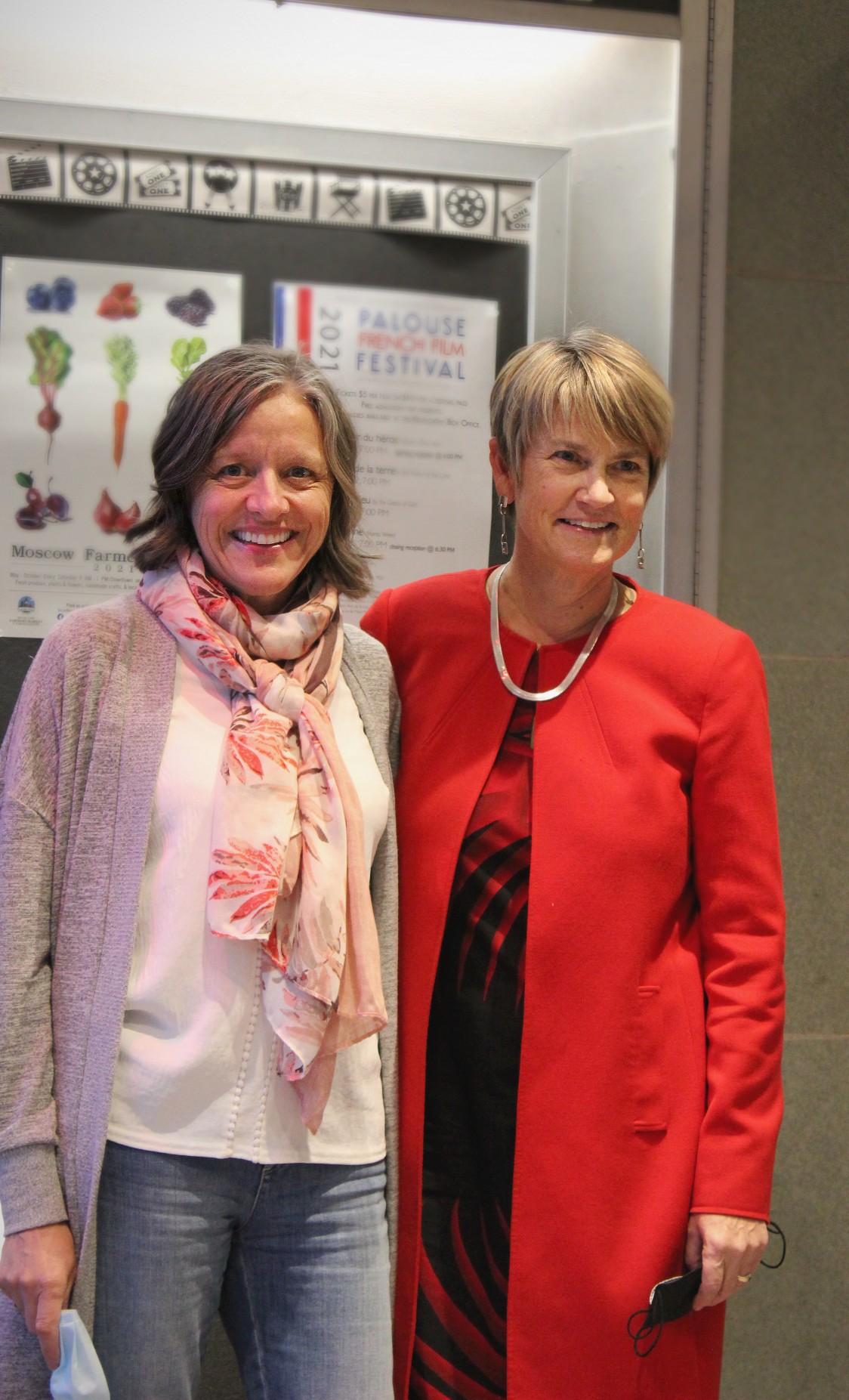 Sabine Davis and Sarah Nelson.