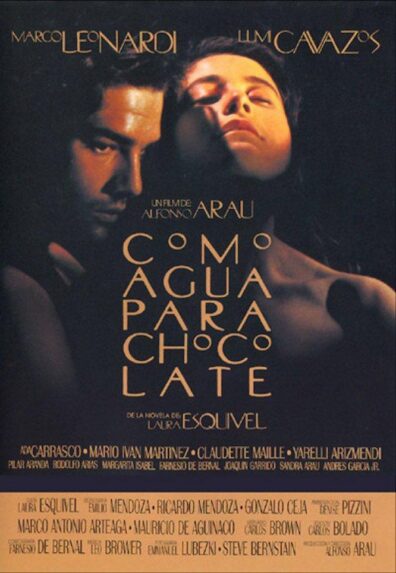 Film poster: Like Water for Chocolate.
