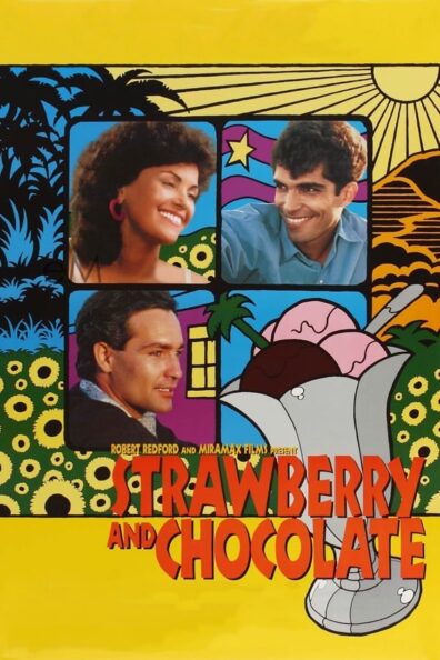 Film poster: Strawberry and Chocolate.
