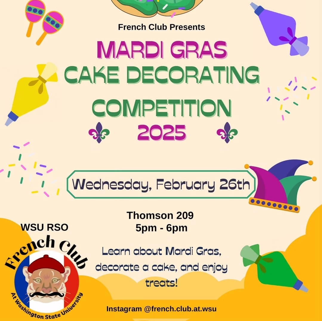 French club's Mardi gras cake decorating competition