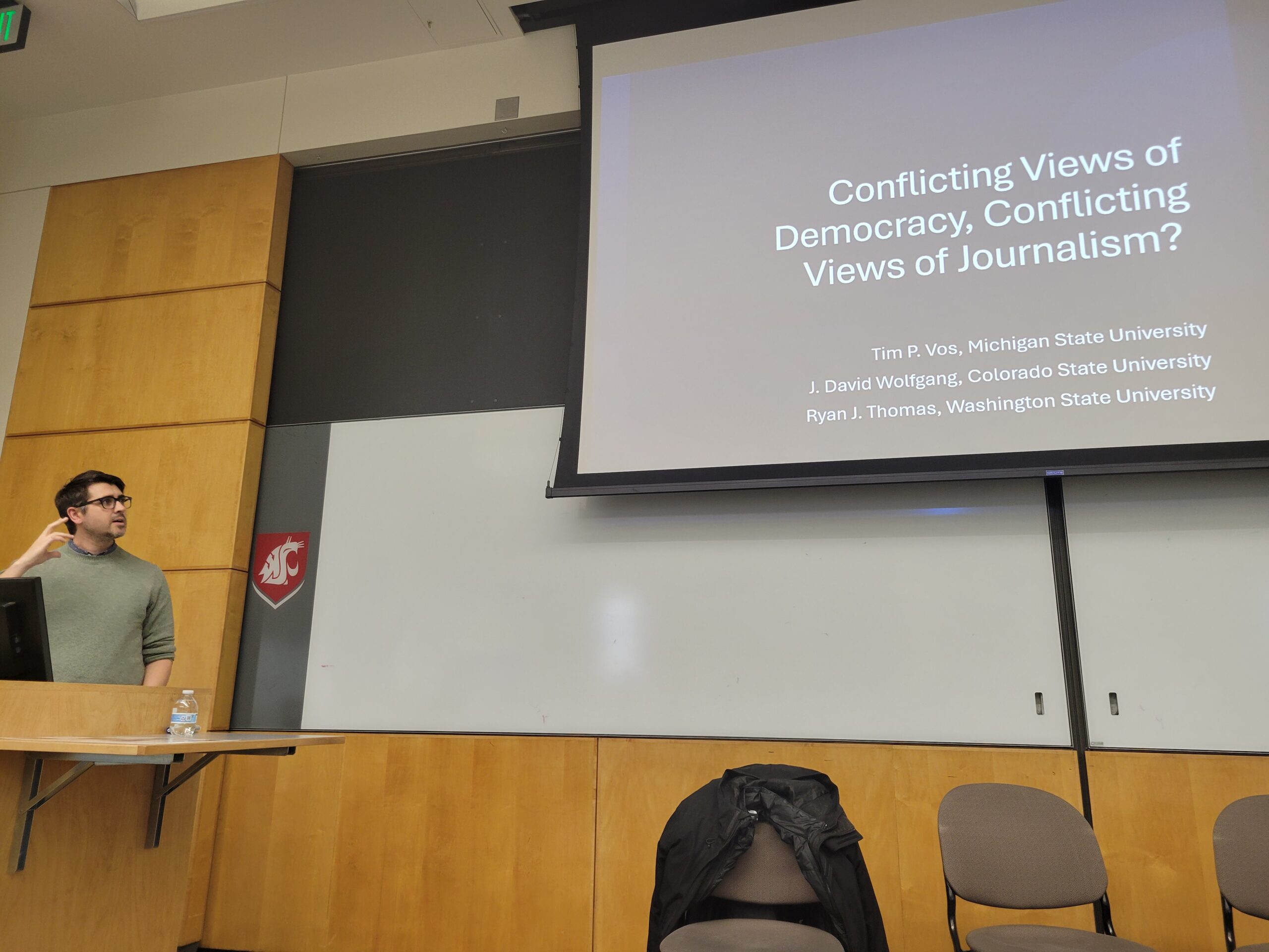 Ryan Thomas presenting.