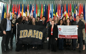 Eight Washington State University criminal justice majors were accompanied by professor Melanie-Angela Neuilly on a recent study abroad week in the Netherlands