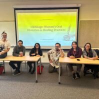 group at conference presentation