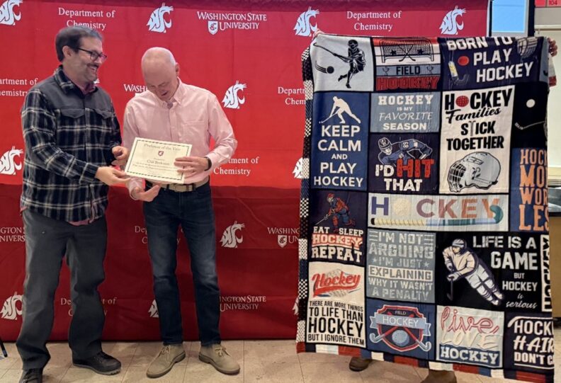 Left to right: Brian Clowers and Clifford Berkman