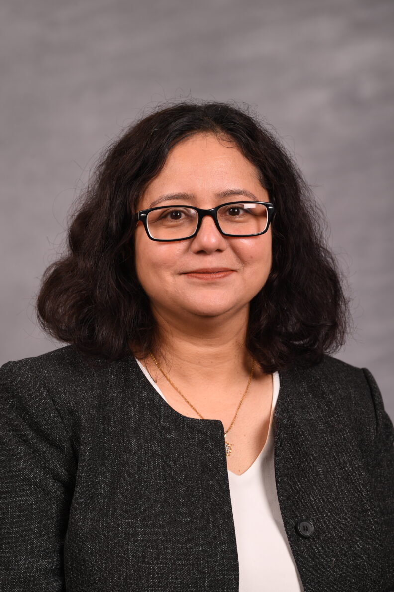 Anjali Sharma, professor.