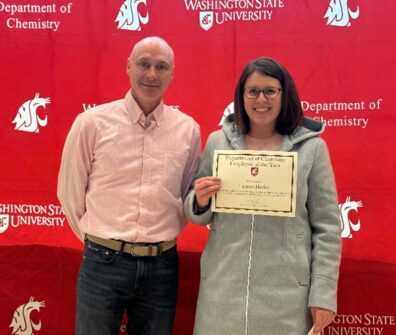 Left to right: Clifford Berkman and Lauren Hatley