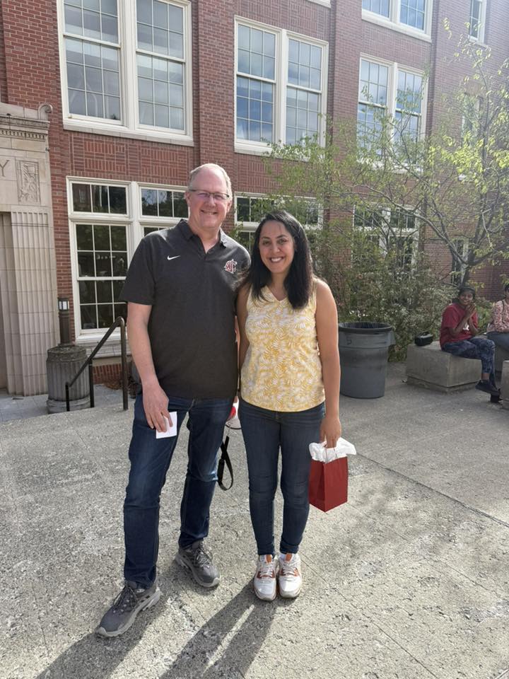 Left to right: Eric Roalson and Nooshin Mesbahi