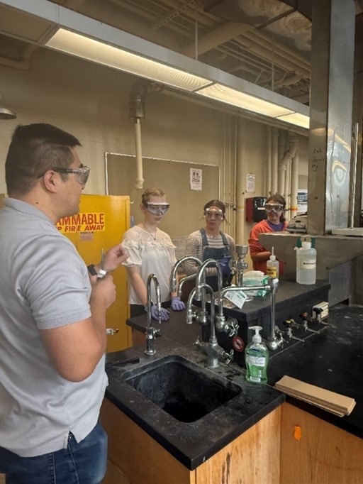 Qiang (Jack) Zhang leading a lab