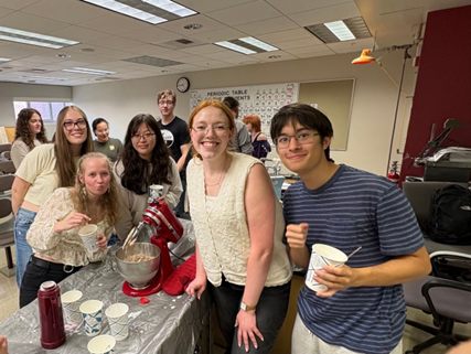 Chemistry Club group photo. 