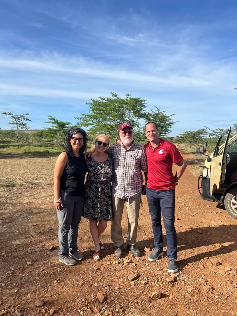 WSU entomology personnel in Kenya