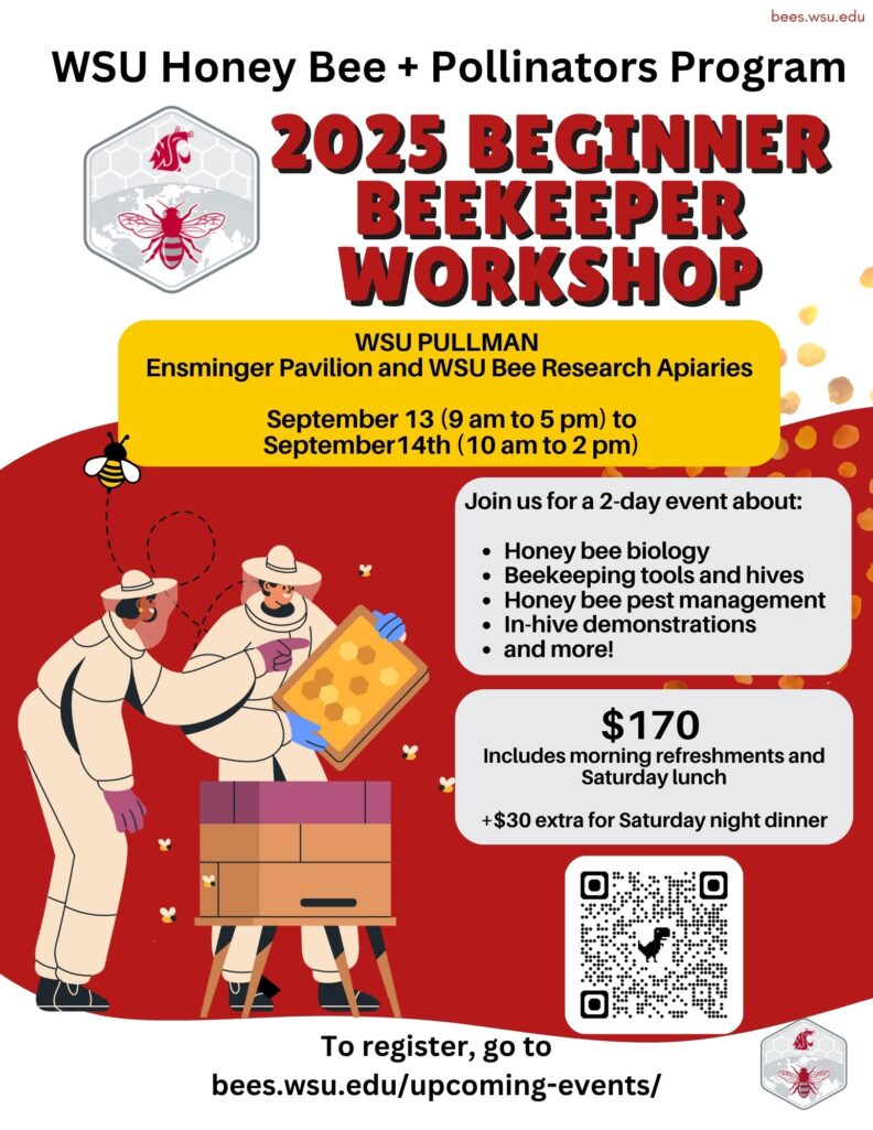 flyer for beginner beekeeper workshop