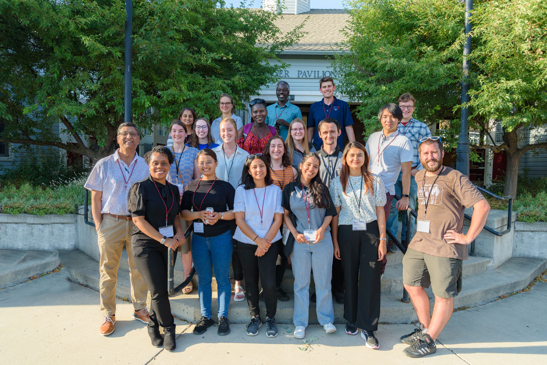 Large group Plant Pathology students