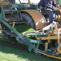 Turfgrass equpiment.