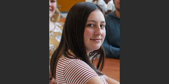 Allie Pratt, member of the 2021-25 cohort of MIRA student scholars.