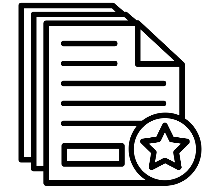 Stack of documents representing assessment reporting.