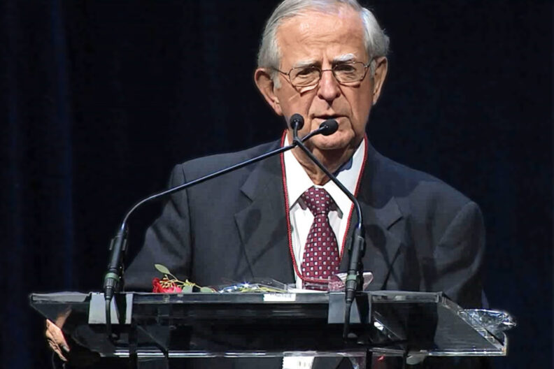 Retired WSU President Samuel H. Smith.