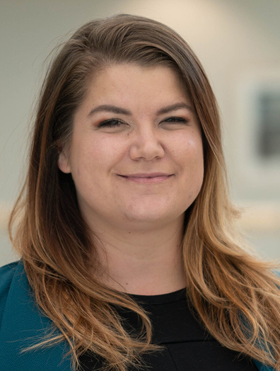 Ali Bretthauer, director of College Success Programs and winner of the 2021 Staff Excellence Award from the Office of Academic Engagement.