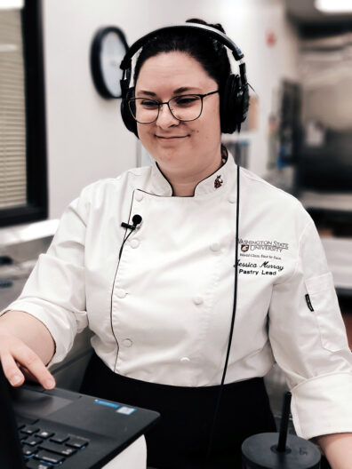 Jessica Murray, Hospitality and Business Management Ph.D. student and teaching assistant.