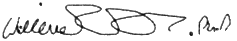 Signature of Bill Davis, Ph.D.