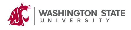 WSU Cougar Head Logo, Washington State University.