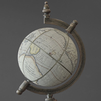 Terrestrial globe symbolizing study abroad.