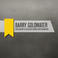 Logo of the Barry Goldwater scholarship and excellence in education foundation.