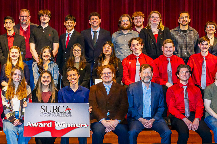 Washington State University SURCA Awards Ceremony at the Compton Union Building Auditorium, Monday, March 24, 2025, in Pullman, Wash.