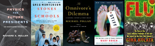 More covers of recent common reading books.