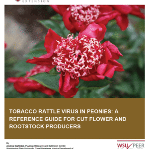 Tobacco rattle virus in peonies: a reference guide for cut flower and rootstock producers