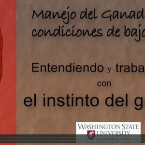 manejo del ganado bovino bajo condiciones de bajo estrés