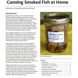 Canning Smoked Fish at Home