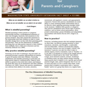 Mindful Parenting for Parents and Caregivers