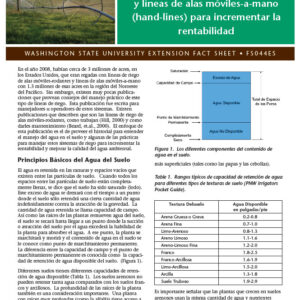 El manejo de líneas de riego de alas móviles-rodantes (wheel-lines) y líneas de alas móviles-a-mano (hand-lines) para incrementar la rentabilidad