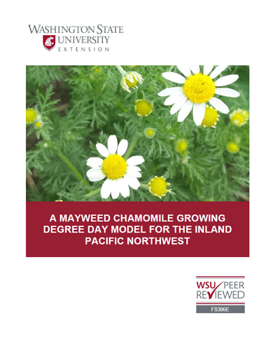 A Mayweed Chamomile Growing Degree Day Model for the Inland Pacific Northwest