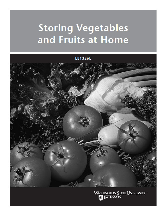 Storing Vegetables and Fruits at Home