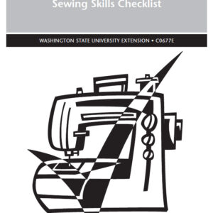 Sewing Skills Checklist