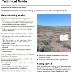 Photo Monitoring for Ranchers Technical Guide