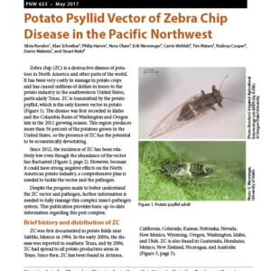 Potato Psyllid Vector of Zebra Chip Disease in the Pacific Northwest: Biology, Ecology, and Management