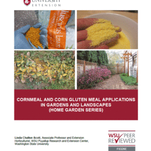 Cornmeal and corn gluten meal applications in gardens and landscapes (Home Garden Series)