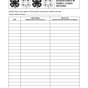 Adventures in Family Living Record