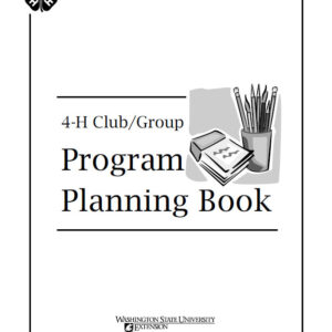 4-H Club/Group Program Planning Book