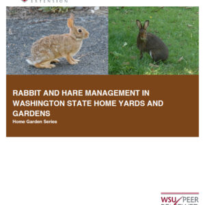 Rabbit and Hare Management in Washington Home Yards and Gardens (Home Garden Series)