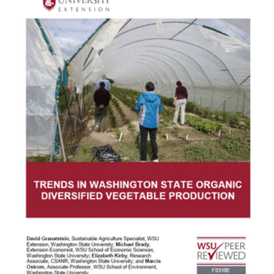Trends in Washington State organic diversified vegetable production